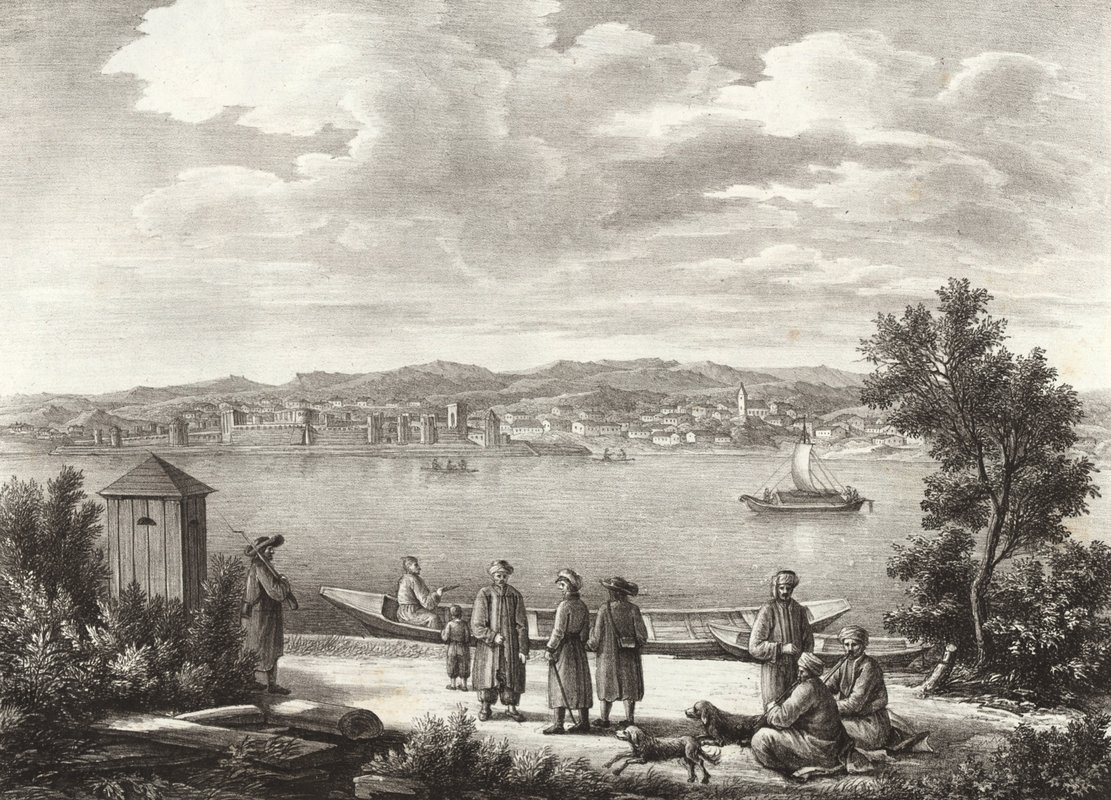 1826. Panorama varoši i Tvrđave
